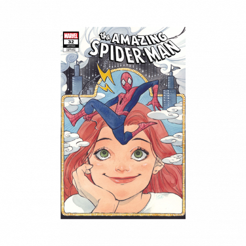 AMAZING SPIDER-MAN #32 PEACH MOMOKO EXCLUSIVE – LUNATICCOMICS