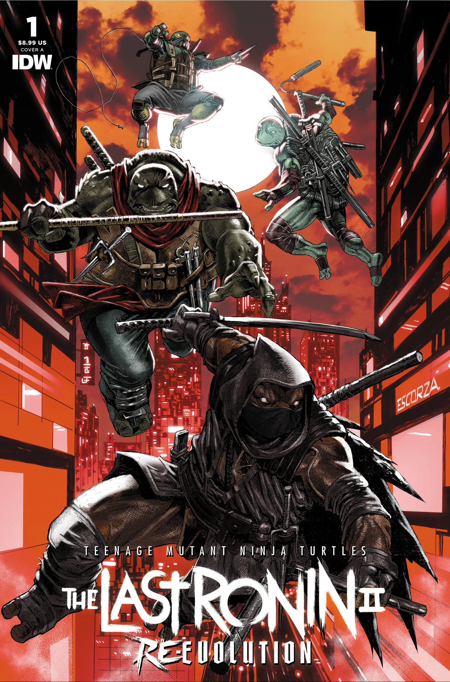 TMNT THE LAST RONIN II RE EVOLUTION #1 CVR A ESCORZAS (MR)