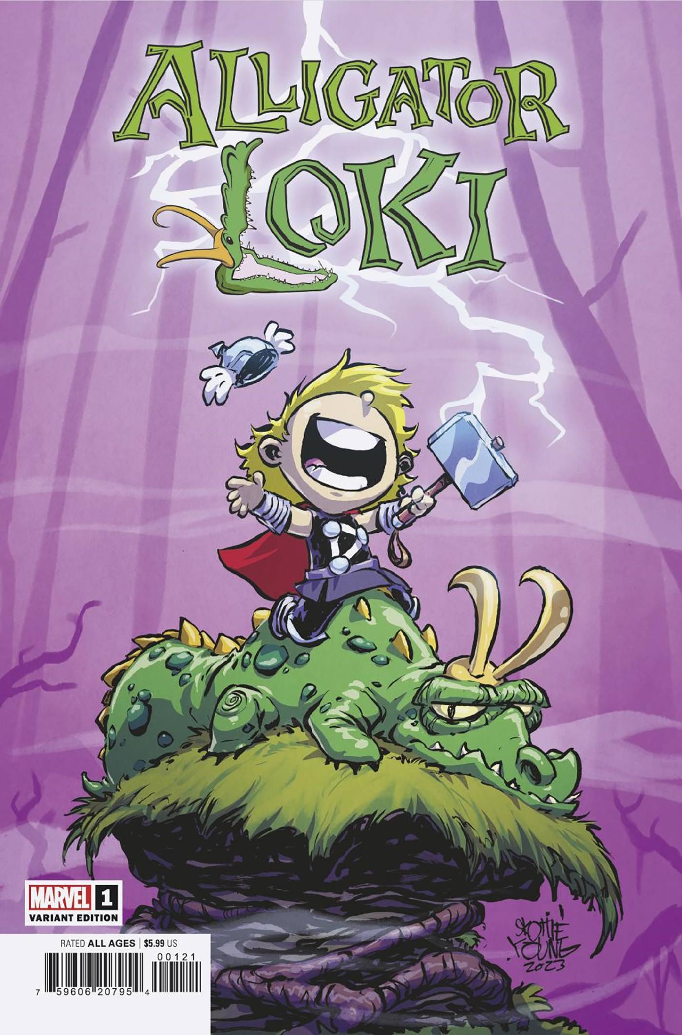 ALLIGATOR LOKI #1 SKOTTIE YOUNG VAR