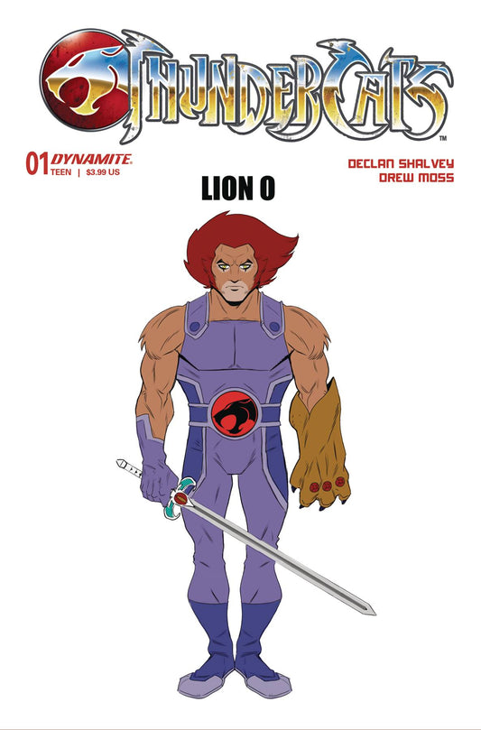 THUNDERCATS #1 CVR P INCV MOSS LION O DESIGN ORIGINA