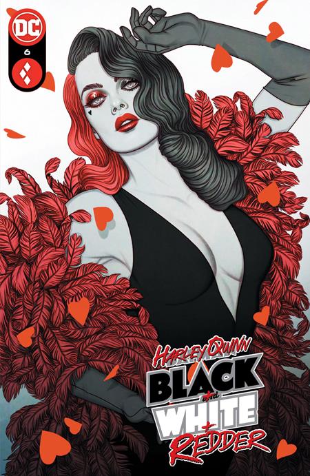 HARLEY QUINN BLACK WHITE REDDER #6 (OF 6) CVR A JENNY FRISON