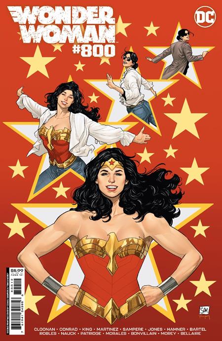 WONDER WOMAN #800 SECOND PRINTING CVR A DANIEL SAMPERE