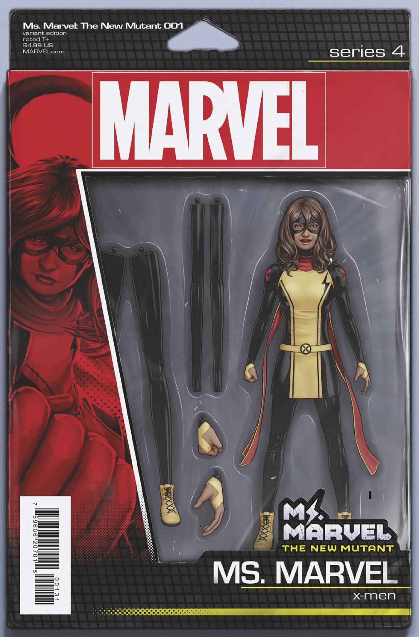 MS MARVEL THE NEW MUTANT #1  JOHN TYLER CHRISTOPHER ACTION FIGURE VAR