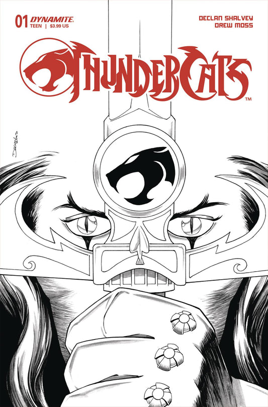 THUNDERCATS #1 CVR Q INCV SHALVEY LINE ART