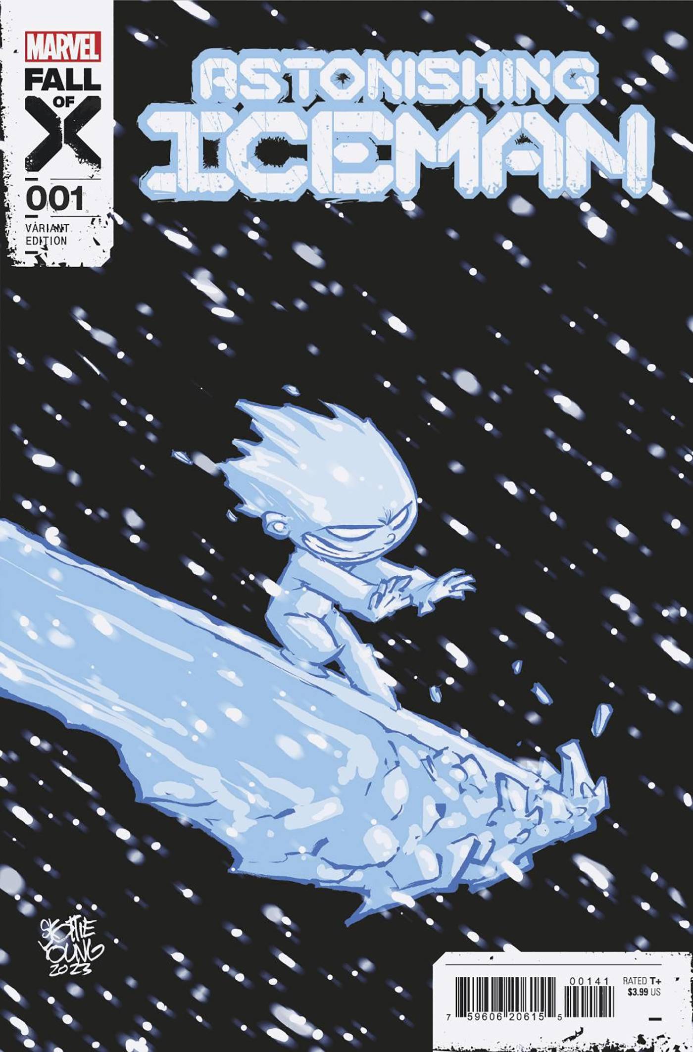 ASTONISHING ICEMAN #1 SKOTTIE YOUNG VAR