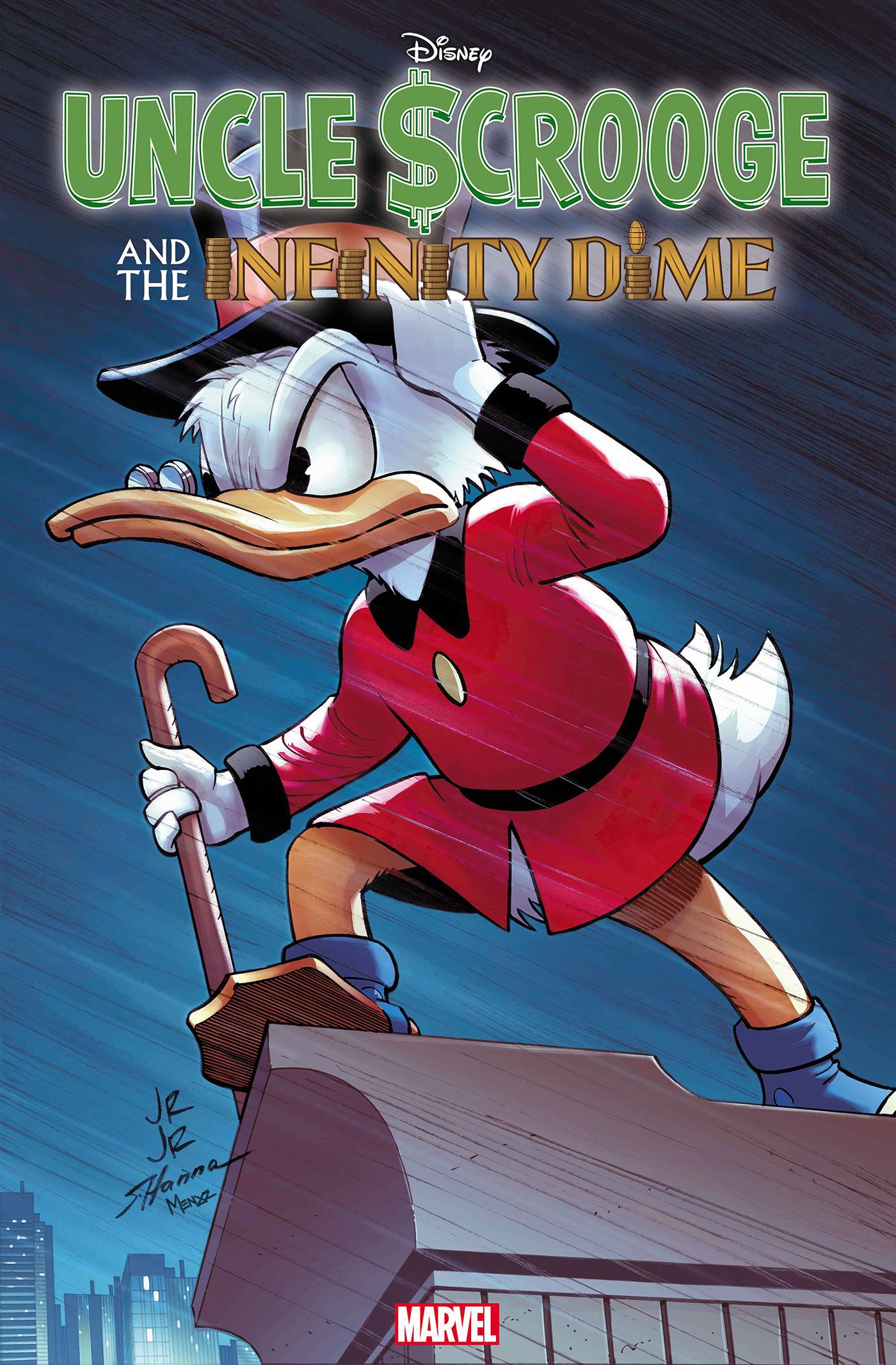 UNCLE SCROOGE INFINITY DIME #1 JOHN ROMITA JR VAR