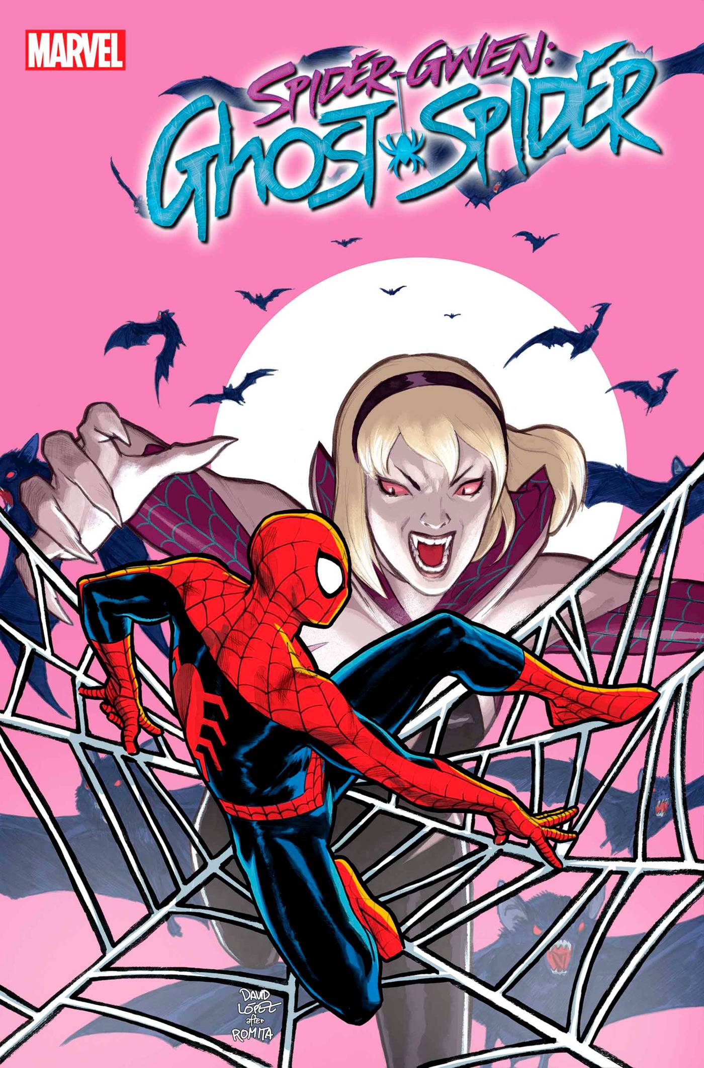 SPIDER-GWEN THE GHOST-SPIDER #1 DAVID LOPEZ VAMPIRE VAR