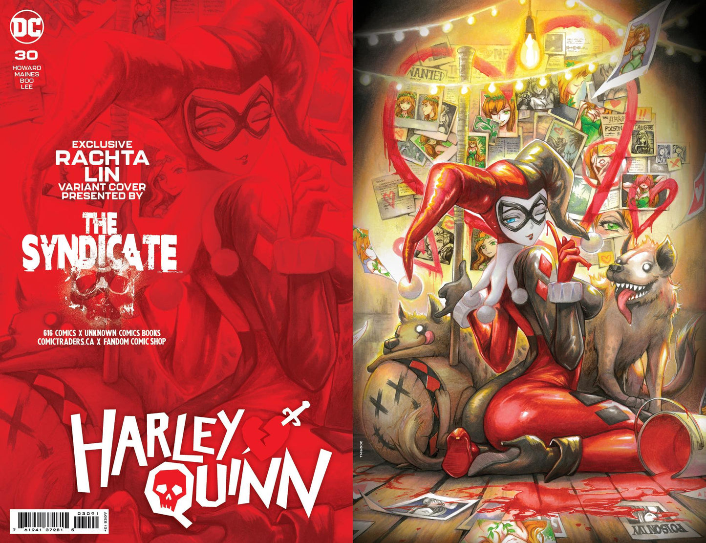 HARLEY QUINN #30 RACHTA LIN (616) EXCLUSIVE VIRGIN VAR (06/07/2023)