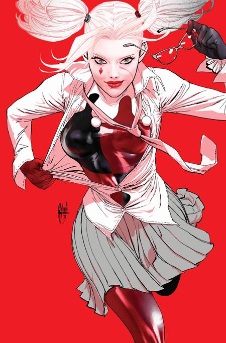 HARLEY QUINN BLACK WHITE REDDER #1 (OF 6) CVR C GUILLEM MARCH VAR