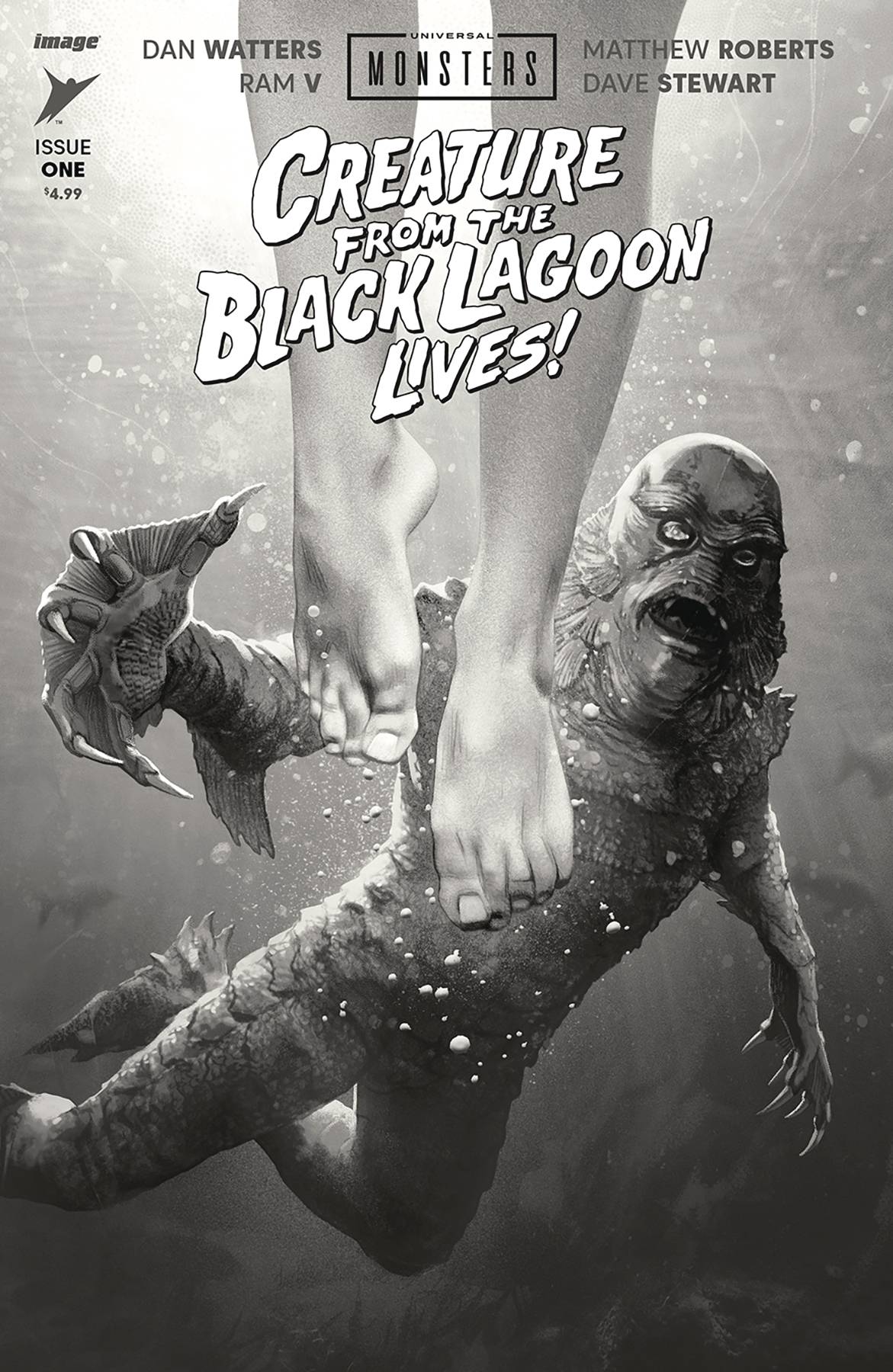 UNIVERSAL MONSTERS BLACK LAGOON #1 (OF 4) CVR D MIDDLETON INCV