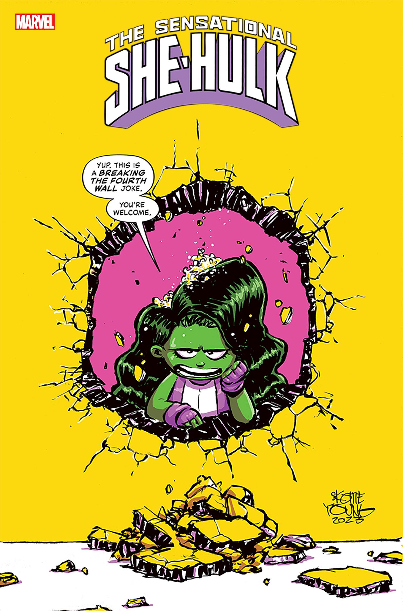 SENSATIONAL SHE-HULK #1 SKOTTIE YOUNG VAR