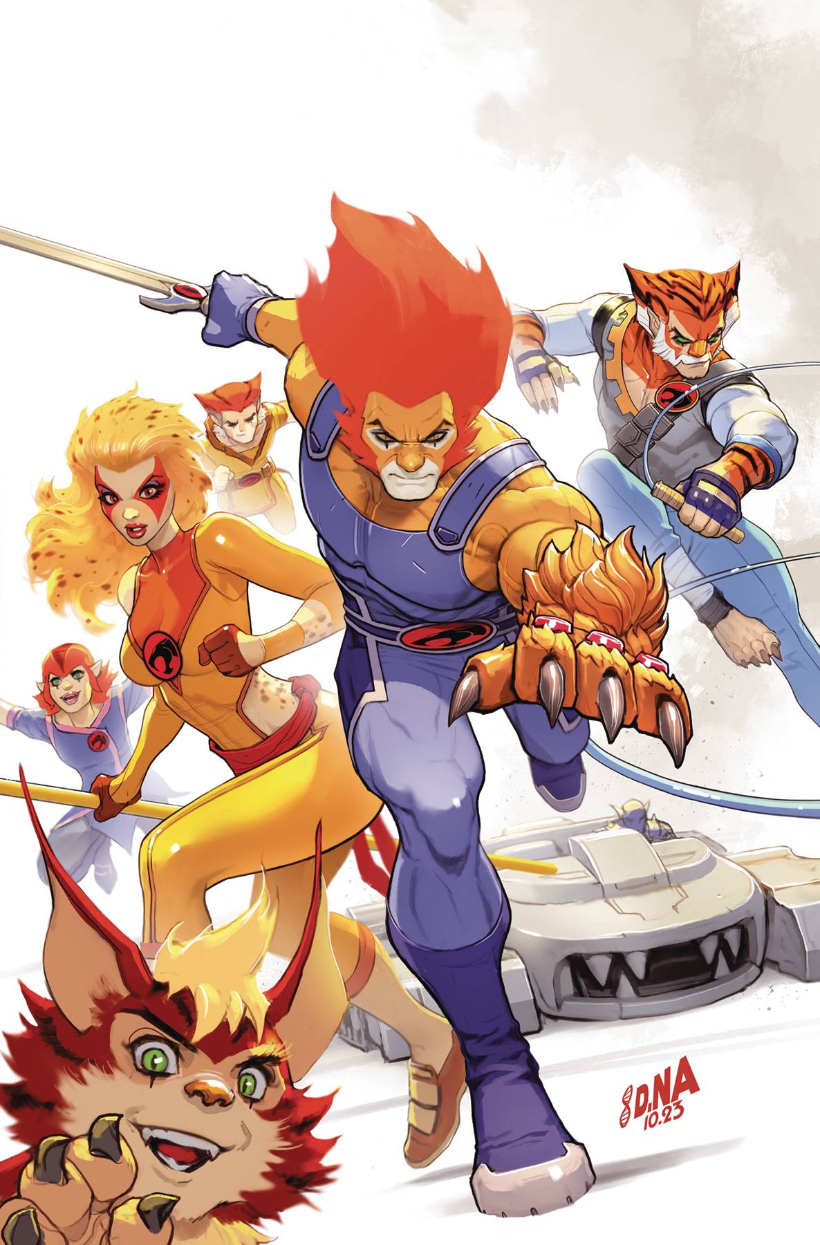 THUNDERCATS #1 CVR K NAKAYAMA FOIL VIRGIN