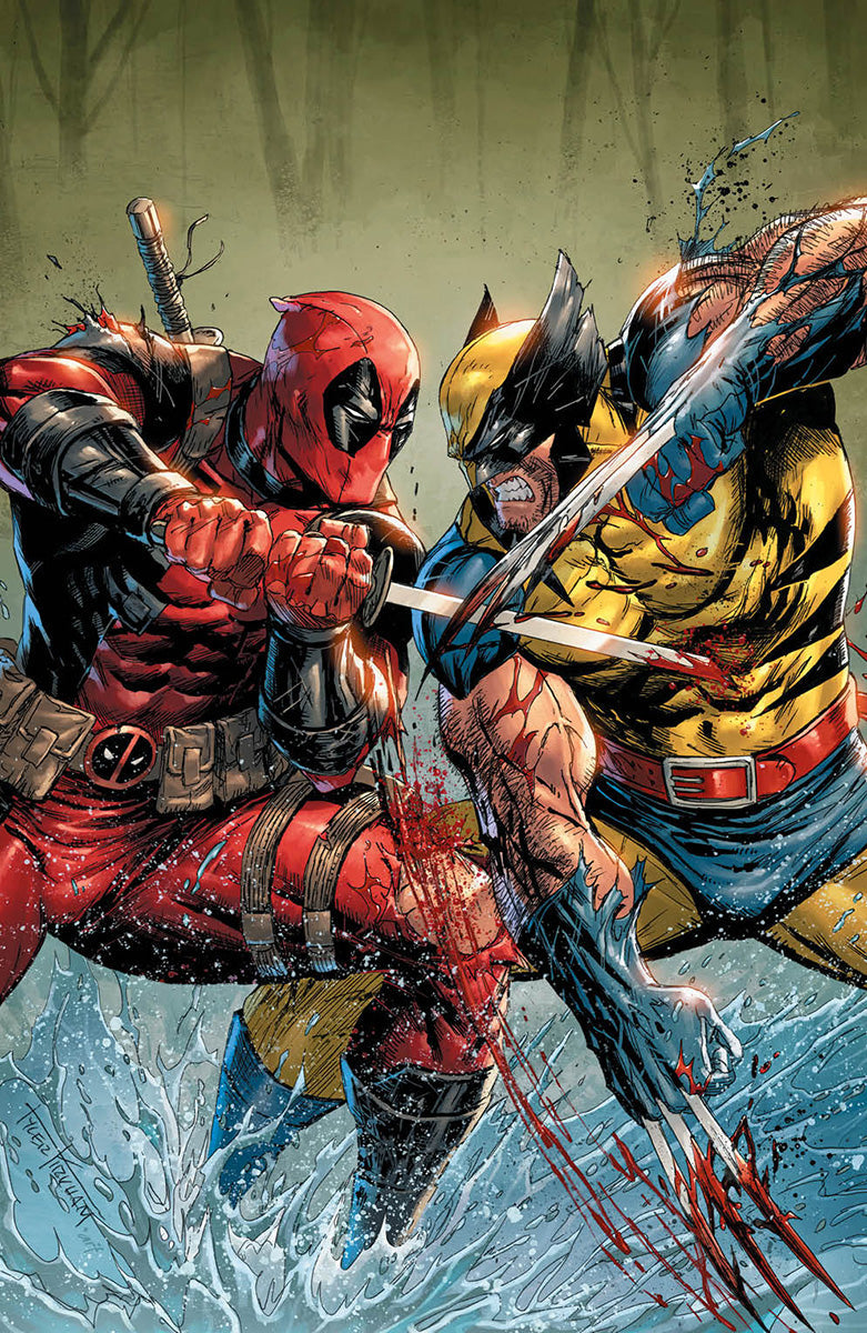 DEADPOOL & WOLVERINE: WWIII #2 UNKNOWN COMICS TYLER KIRKHAM EXCLUSIVE  VIRGIN VAR (06/12/2024)