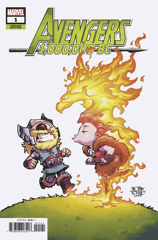 AVENGERS 1,000,000 BC  #1 SKOTTIE YOUNG VAR