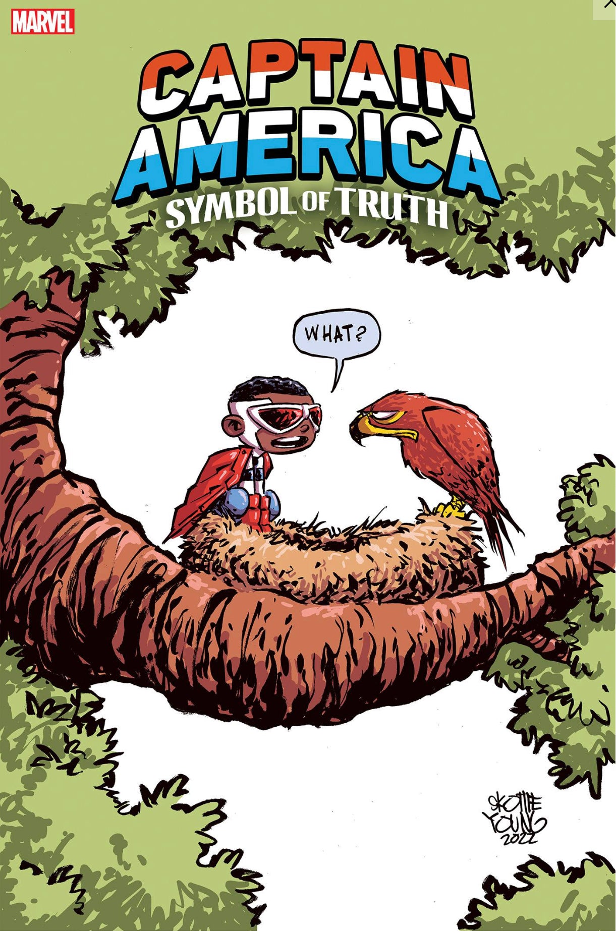 CAPTAIN AMERICA SYMBOL OF TRUTH #1 SKOTTIE YOUNG VAR