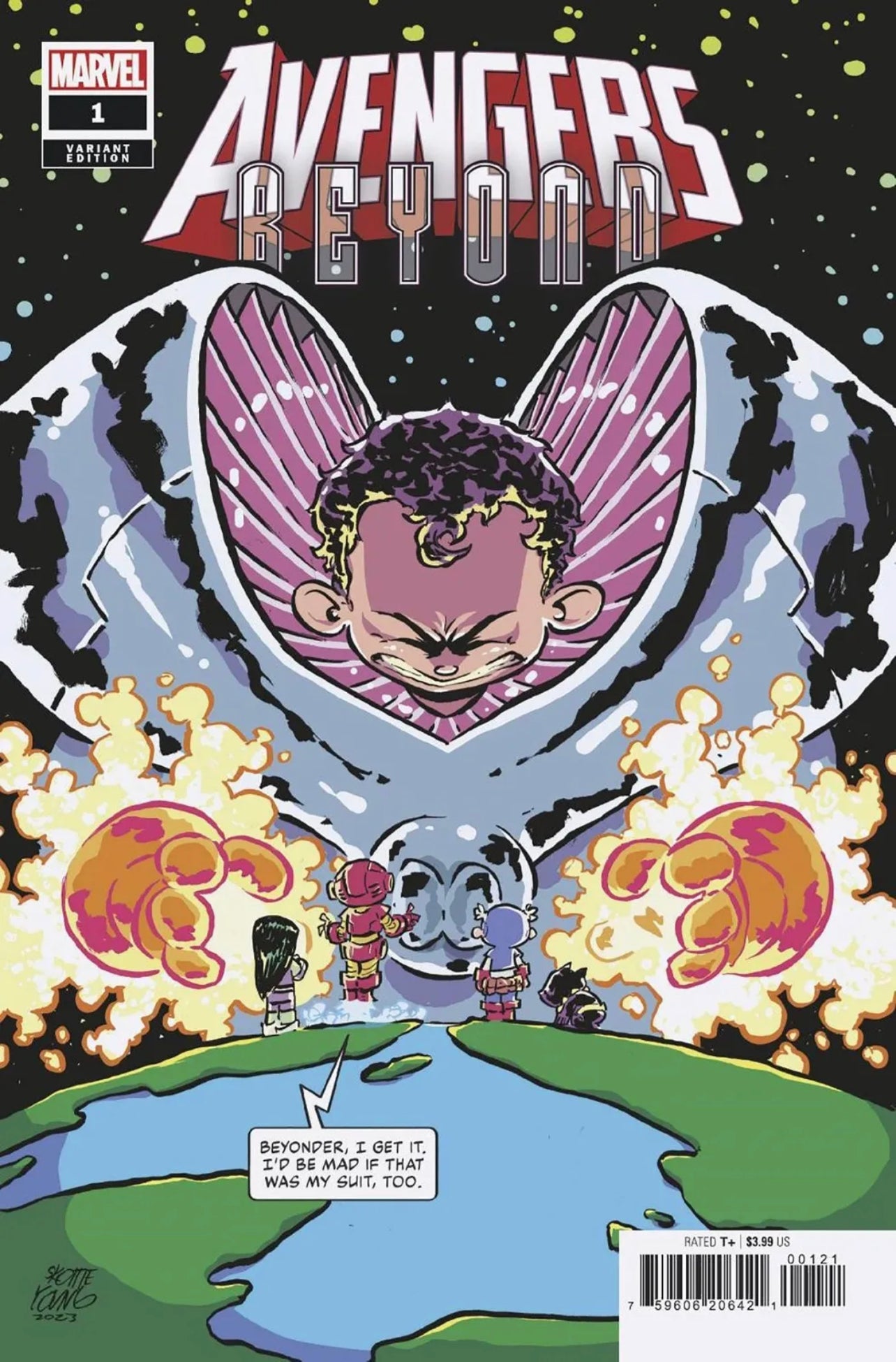 AVENGERS BEYOND #1 SKOTTIE YOUNG VAR