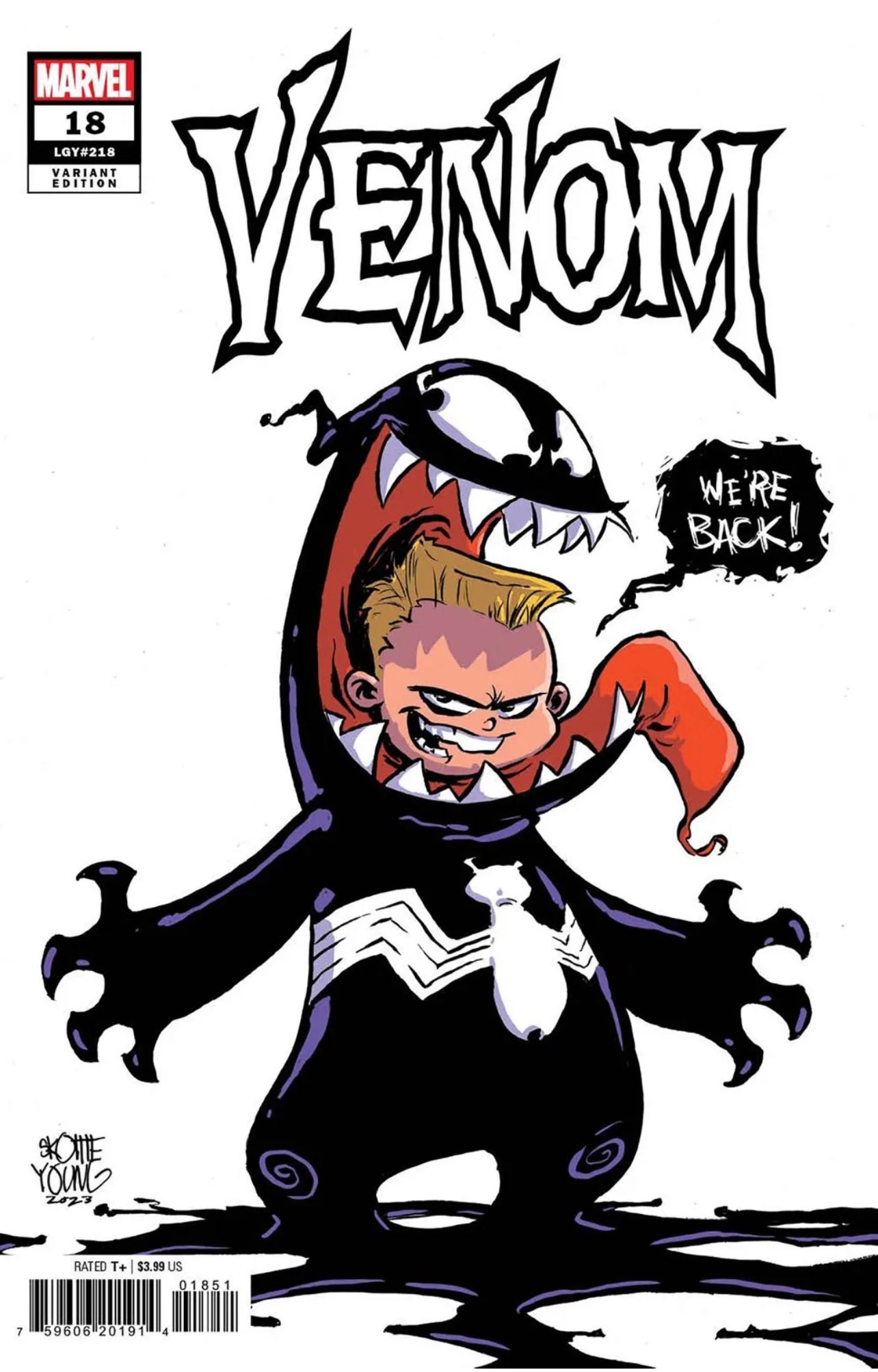 VENOM #18 SKOTTIE YOUNG VAR