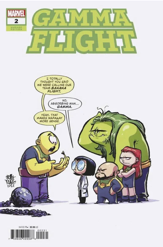 GAMMA FLIGHT #2 SKOTTIE YOUNG VAR