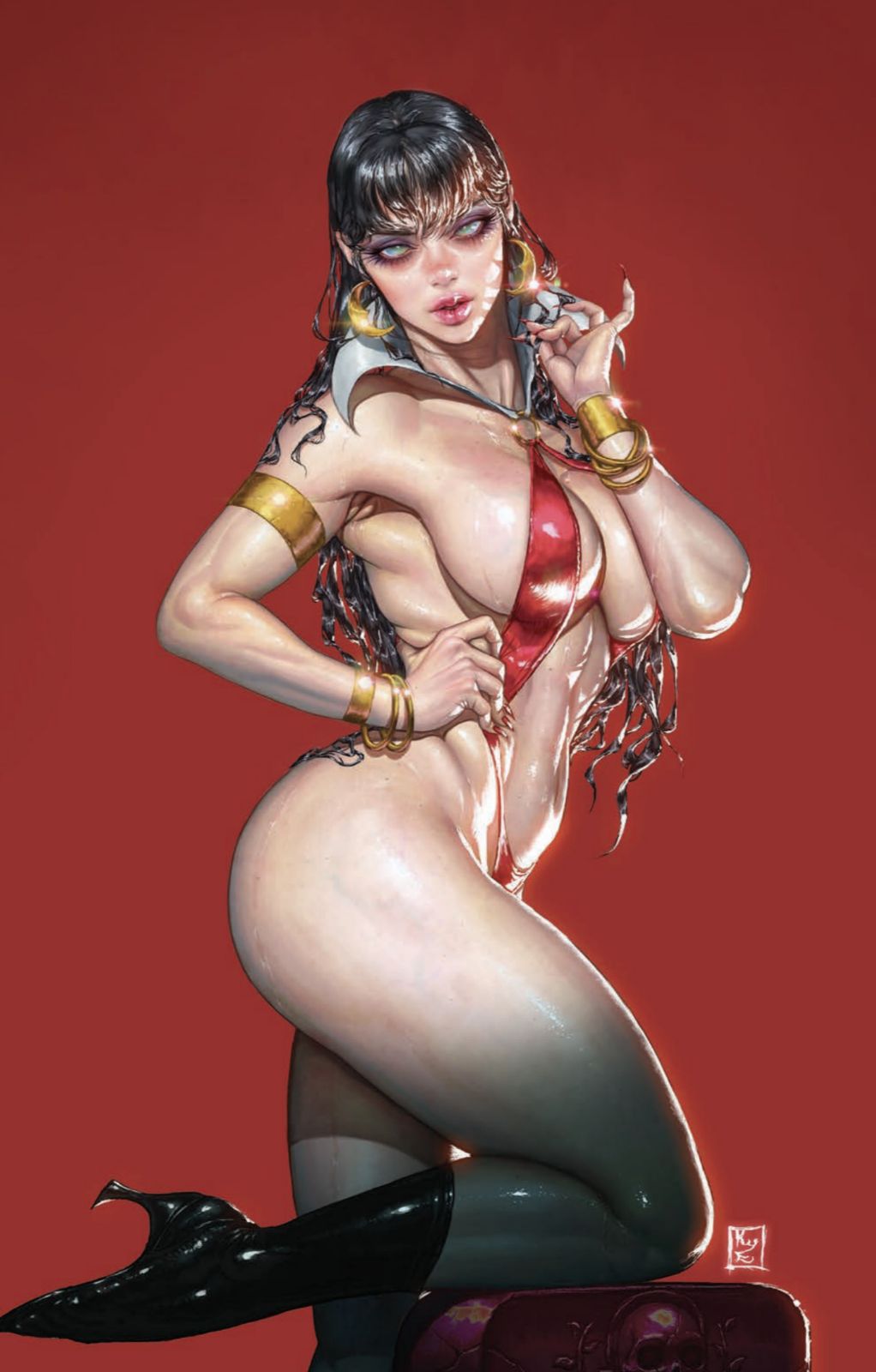 VAMPIRELLA #667 KYUYONG EON RED VIRGIN