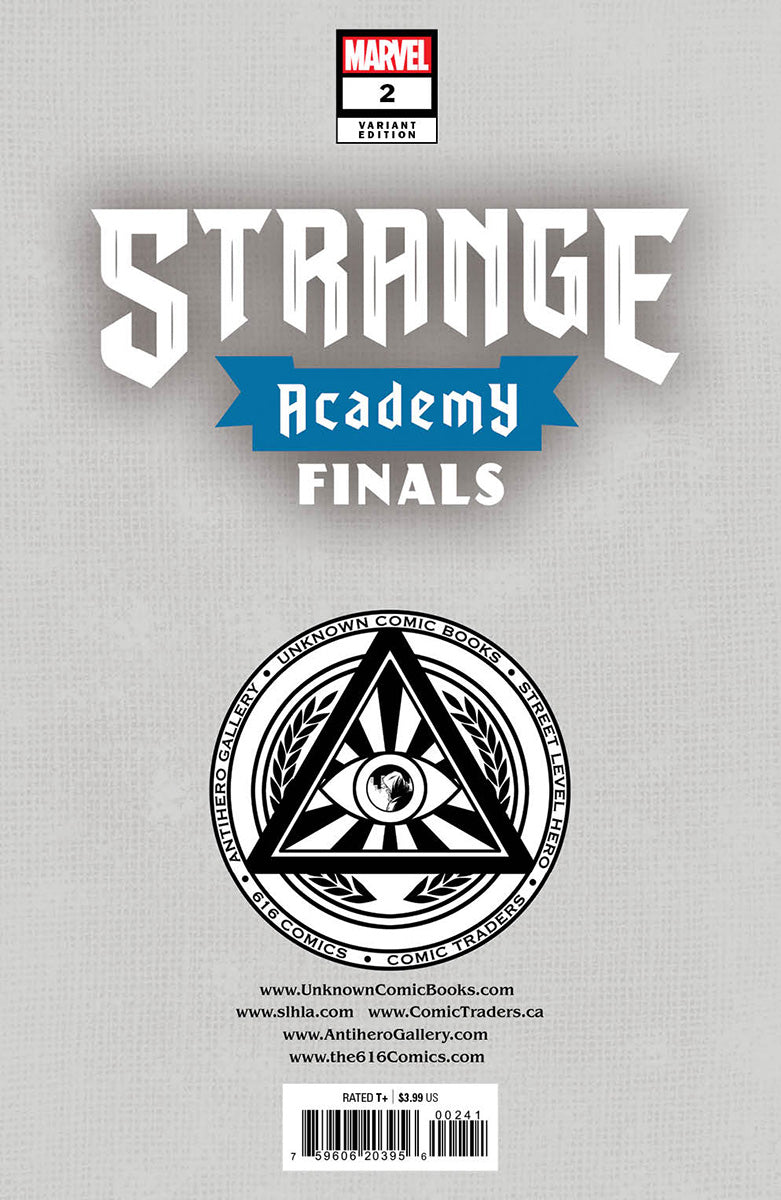 STRANGE ACADEMY: FINALS #2 UNKNOWN COMICS R1C0 EXCLUSIVE VAR (11/30/2022)