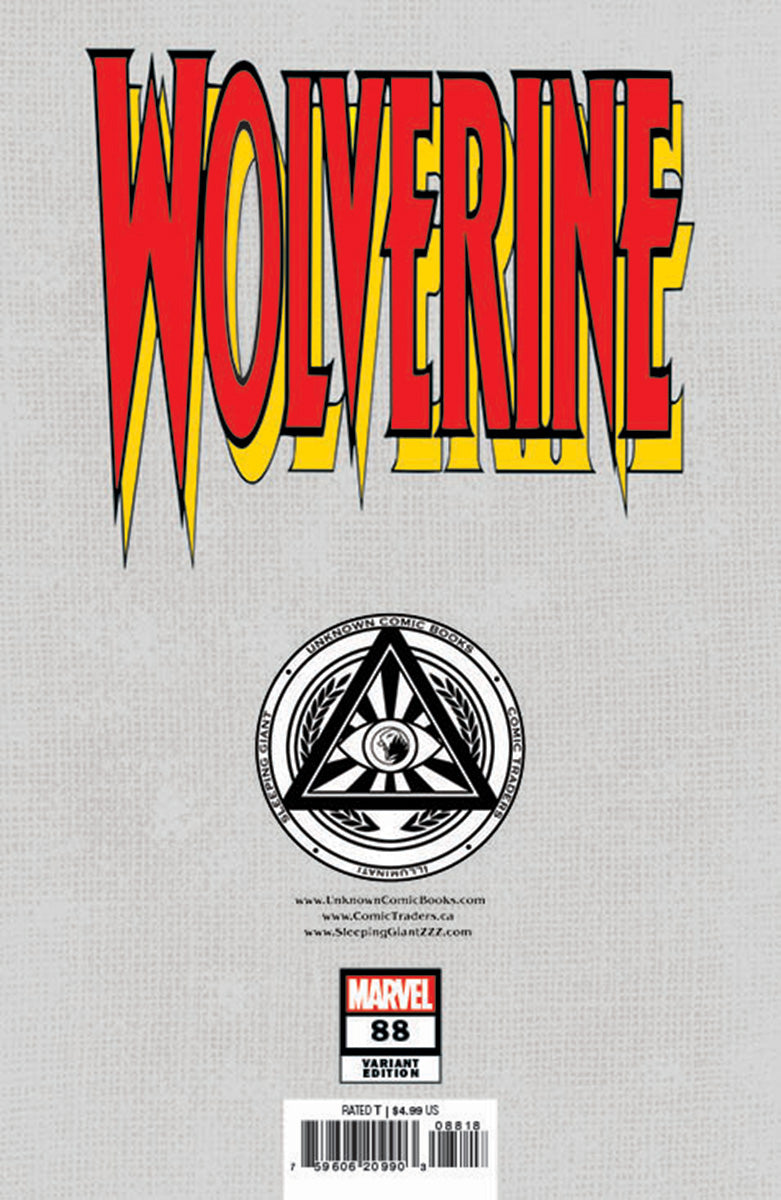 WOLVERINE #88 UNKNOWN COMICS DAVID NAKAYAMA FACSIMILE EXCLUSIVE VAR (07/24/2024)