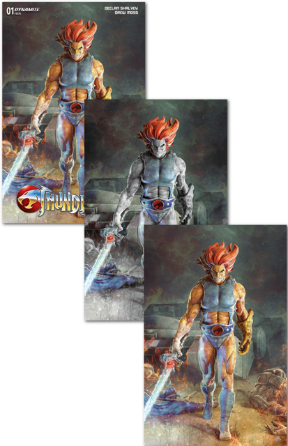 THUNDERCATS #1 BJORN BARENDS 3 PACK EXCLUSIVE