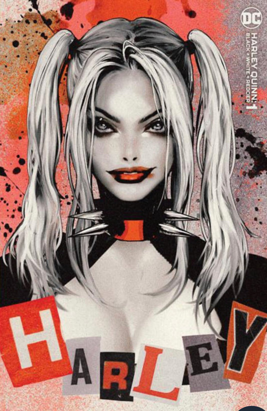 HARLEY QUINN BLACK WHITE REDDER #1 (OF 6) CVR D INC SOZOMAIKA  VAR