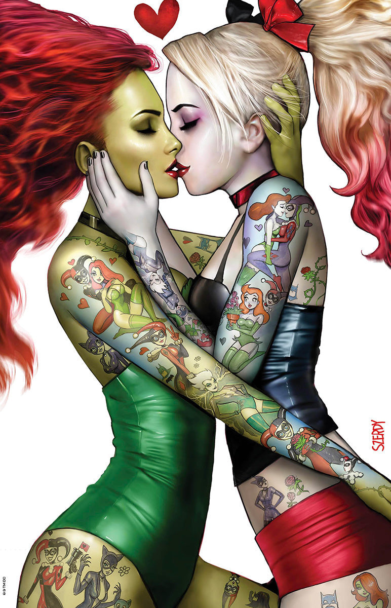 HARLEY QUINN #31 NATHAN SZERDY (616) EXCLUSIVE IVY TATTOO VIRGIN VAR (07/12/2023)