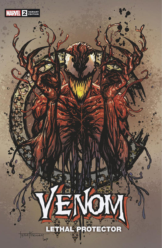 VENOM LETHAL PROTECTOR 2 UNKNOWN COMICS TYLER KIRKHAM EXCLUSIVE VAR (05/04/2022) (05/18/2022)